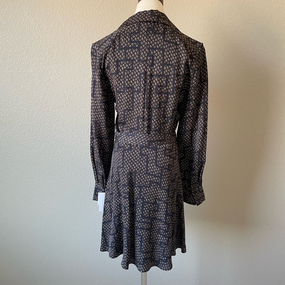 Equipment Yarrowe Belted Shirt Dress, Size 4 - Picture 2 of 10